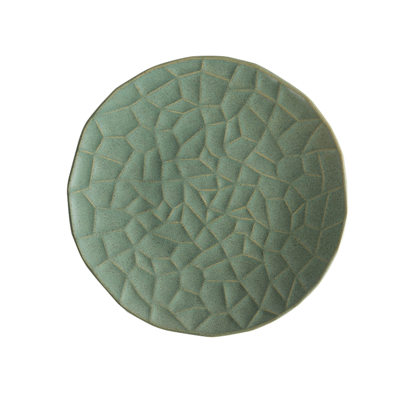 Japanese ceramics tableware creative dishes home plate of irregular plate beefsteak disc contracted breakfast dessert plate