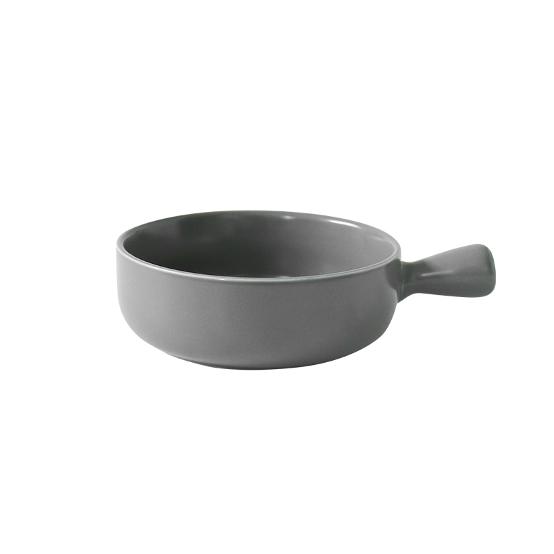 Oven baked jobs ceramic fruit salad bowl for single handle pan, Japanese household breakfast dishes on the dishes