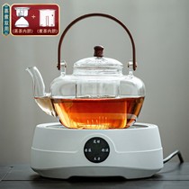 Cooking teapot glass bubble teapot office tea set accessories cooking tea stove small electric pottery tea maker tea maker