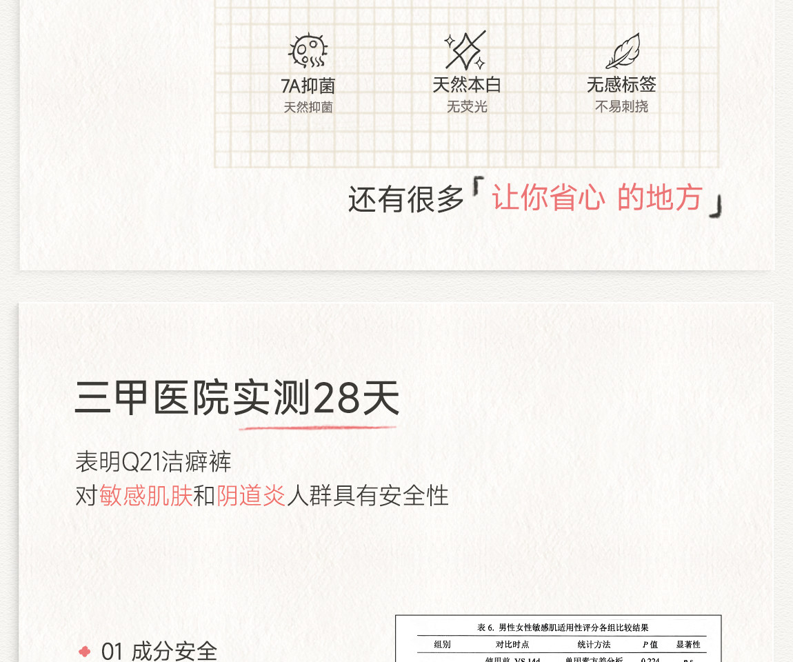 【李维嘉推荐】Q21洁癖裤一次性内裤女士月子平角裤免洗日抛旅行 — 8