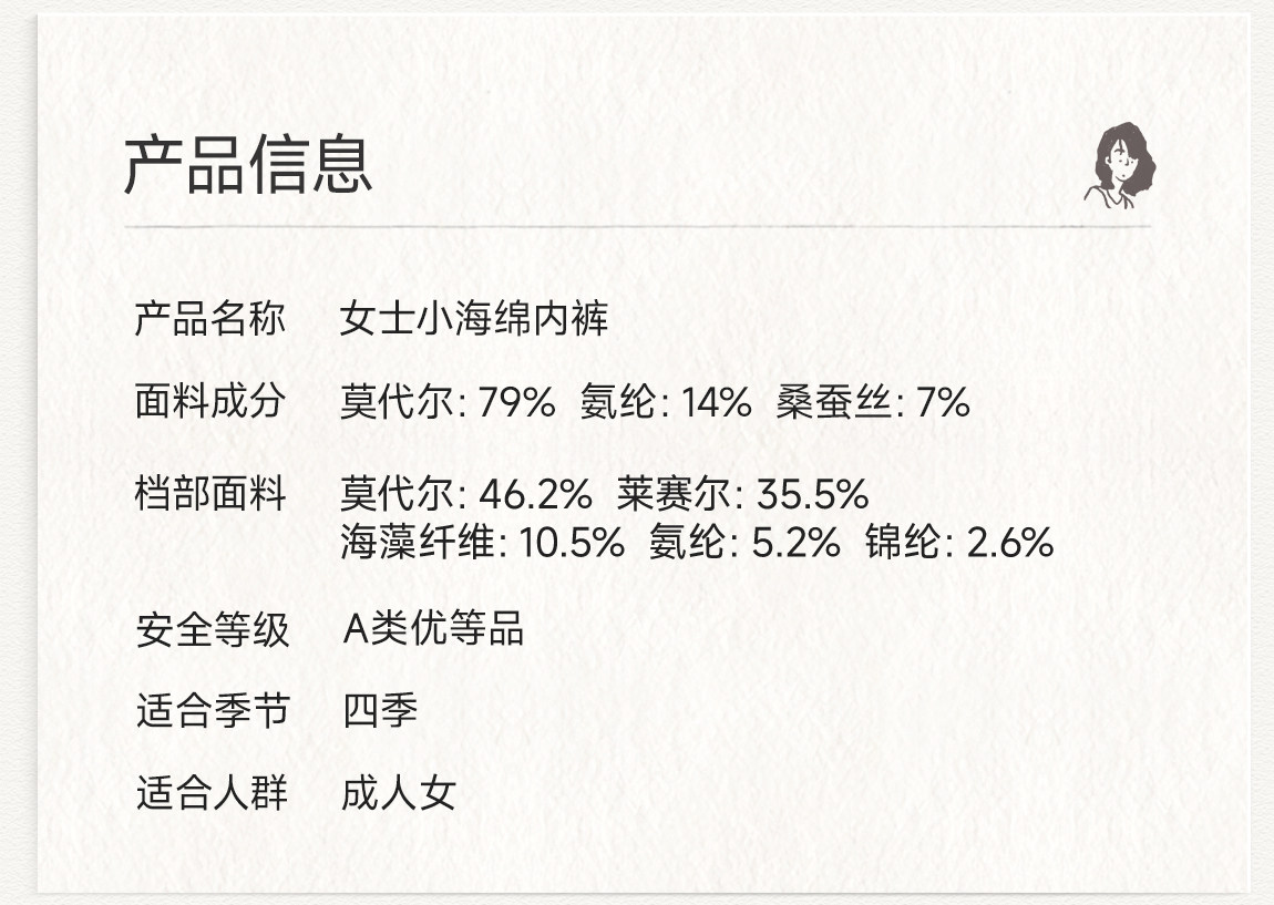 【活动专享】Q21小海绵内裤儿童排汗抑菌5条/成人抑菌内裤3条装 — 20