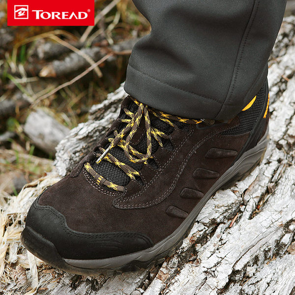 Toread 探路者 TREKKING 徒步系列 情侣款 户外耐磨防滑徒步鞋 KFAF91380 天猫优惠券折后¥159包邮(¥339-180)男女多色可选