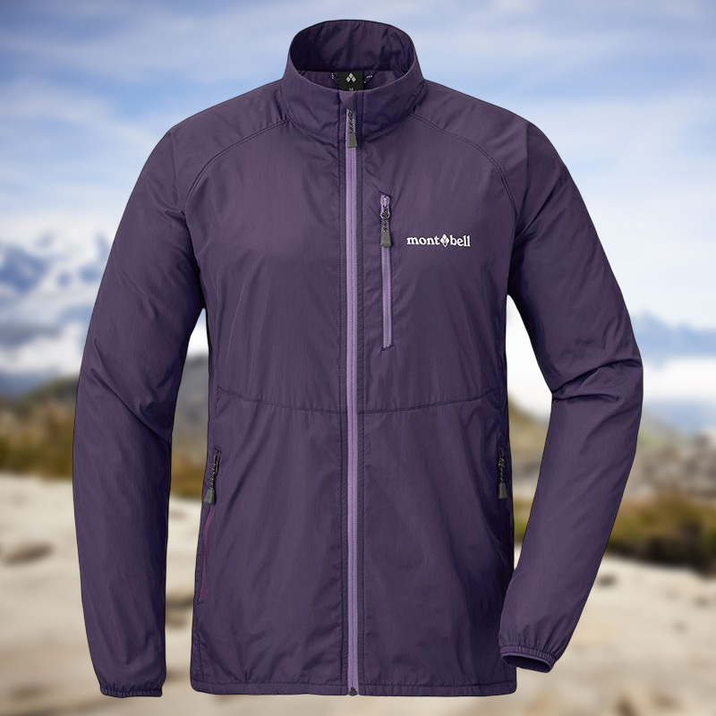 Montbell Japan Summer Outdoor Comfortable Breathable Skin Jacket Sun Protection Women's Windbreaker Jacket