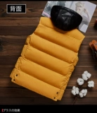 Демисезонный мужской жилет с пухом, куртка для школьников, пуховик, в корейском стиле, увеличенная толщина