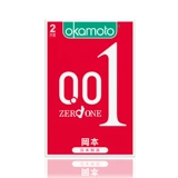 Okamoto 001 Ультра -тонкие презерватив с невидимыми обнаженными в сексуальном льду Почувствуйте официальный подлинный флагманский магазин Gop