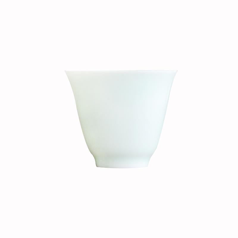 "Green sample tea cup jingdezhen shadow manual thin foetus ceramic kung fu tea cups household white porcelain bowl with master single CPU