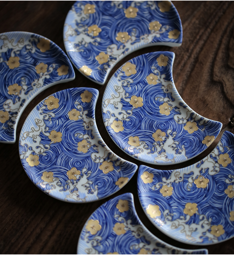 By mud jingdezhen colored enamel kung fu tea set suit household manual set of famille rose porcelain teapot teacup tureen