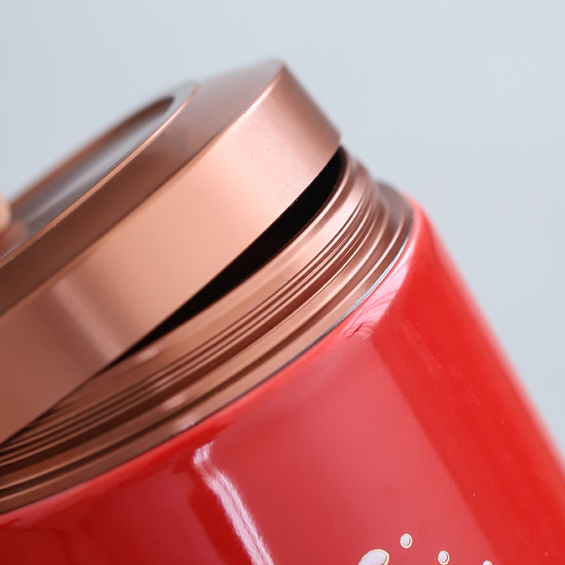 "Mini mud caddy fixings ceramic seal tank portable travel storage tank household enamel see colour trumpet puer tea
