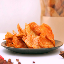 Guizhou Zunyi specialty fried crispy spicy potato chips fried potato chips spicy tomato flavor potato chips 300g