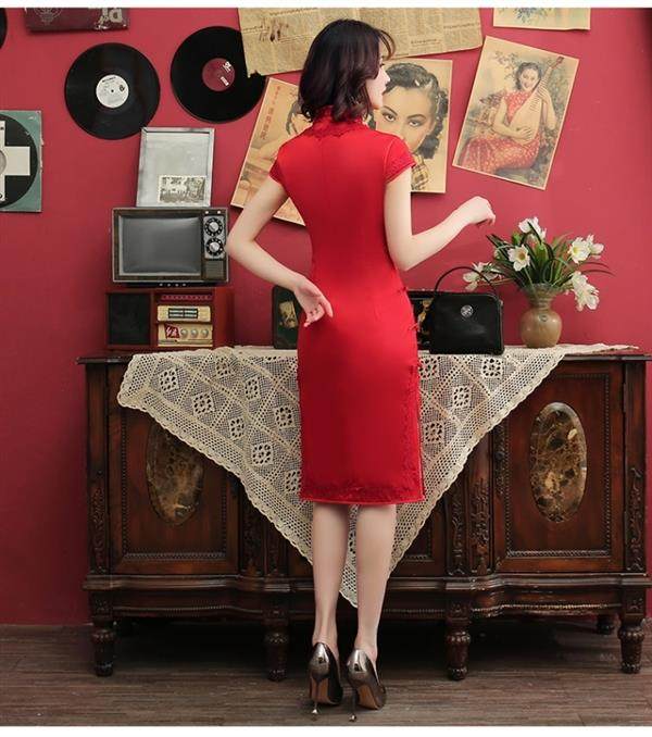 Платье Ципао 旗袍 chinese women elegant traditional cheongsam qipao dress Thousand Golden Princess