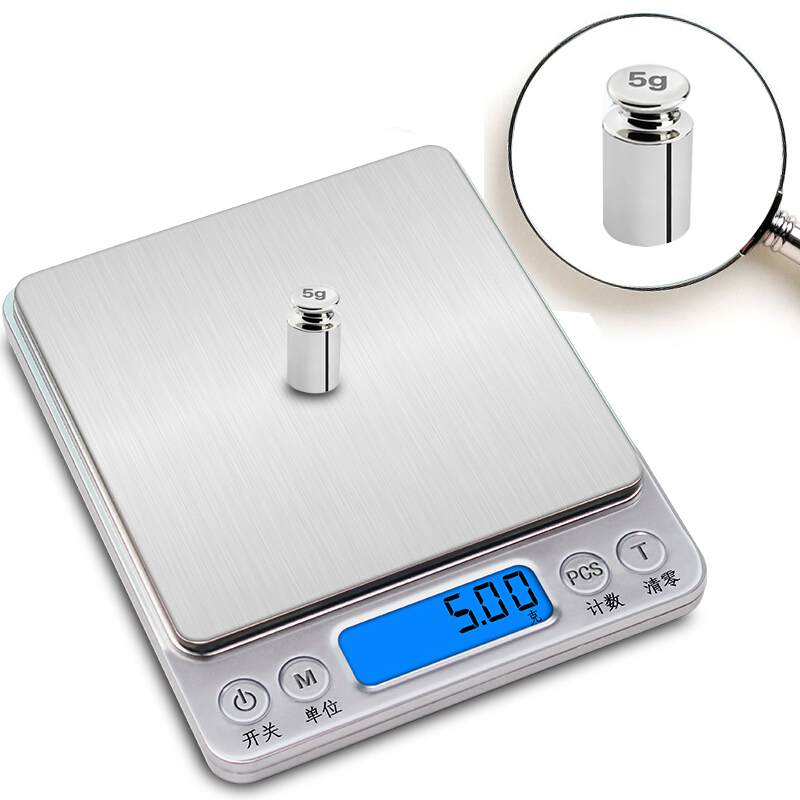 Electronic scale 0-01 Precision cuisine Libra baking says a small scale 0 1 gr of food says small high precision scale Jewelry Electronic Scale