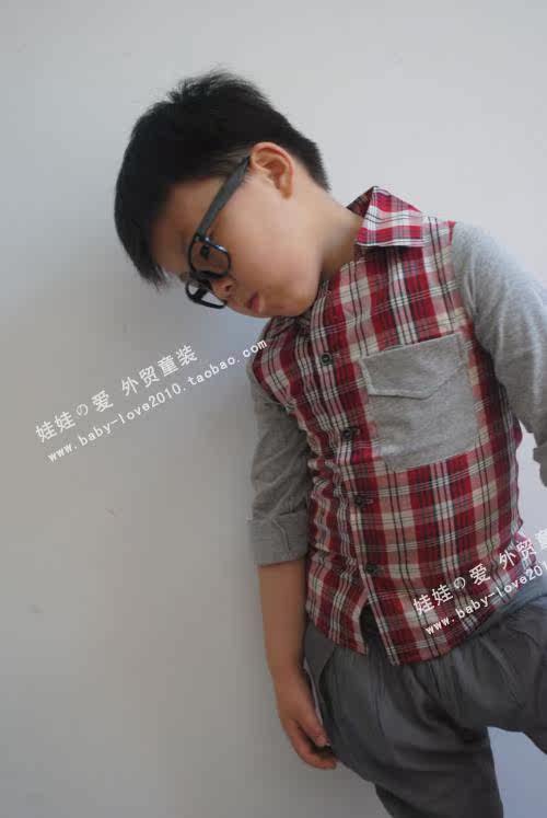 Chemise garcon à manche longue - Ref 2078103 Image 33