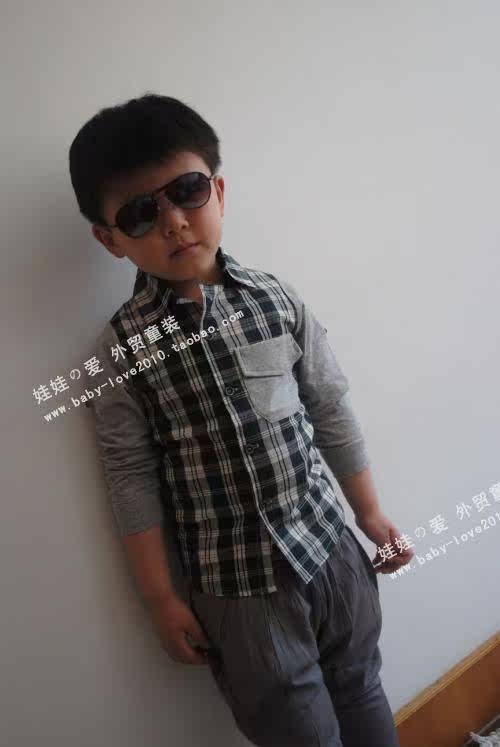 Chemise garcon à manche longue - Ref 2078103 Image 16