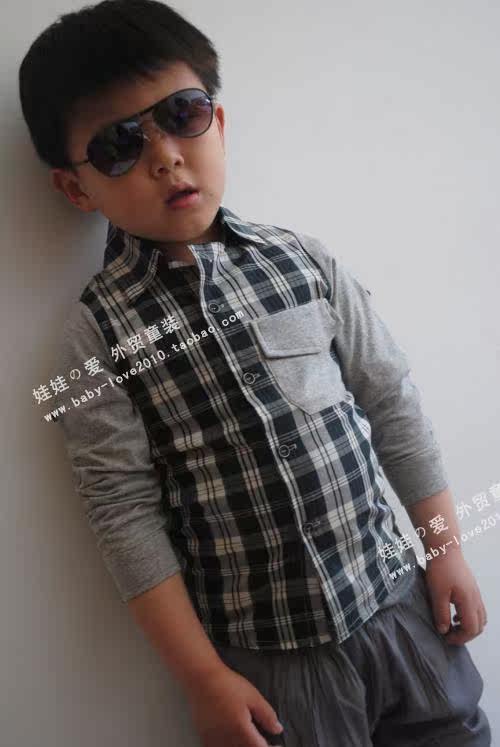 Chemise garcon à manche longue - Ref 2078103 Image 13