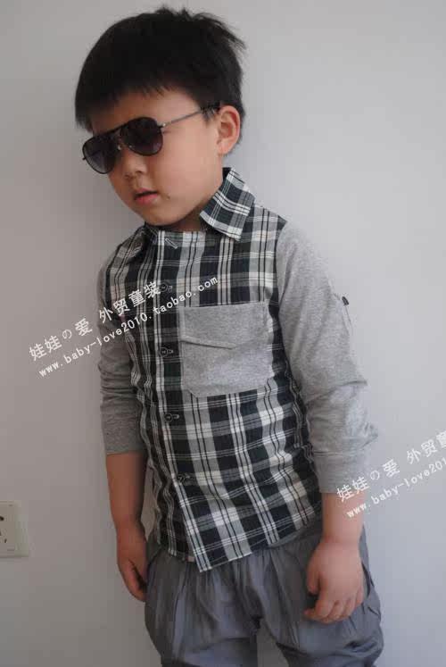 Chemise garcon à manche longue - Ref 2078103 Image 9