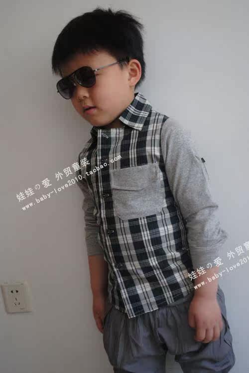 Chemise garcon à manche longue - Ref 2078103 Image 10