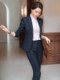 High-end white-collar suits women's Korean style temperament formal wear work clothes professional wear women's autumn and winter small suits tooling