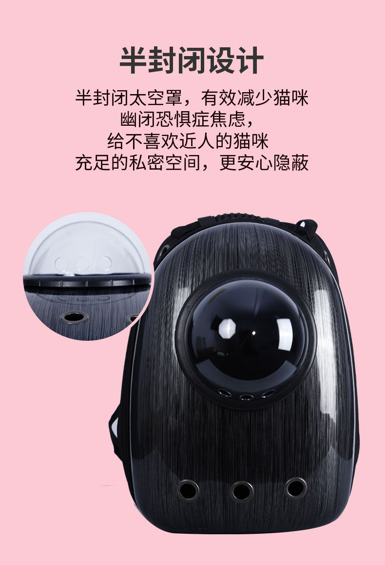 围裙猫 宠物外出猫包 双肩背包 图3