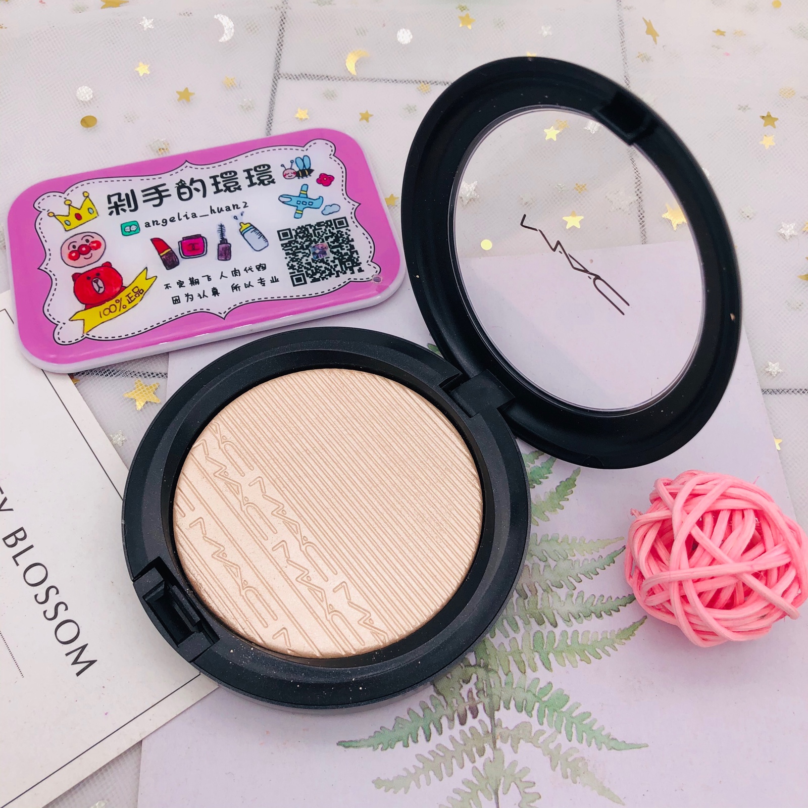 Spot MAC high light double gleam high light ginger substitute pressure plate transport damage trial package