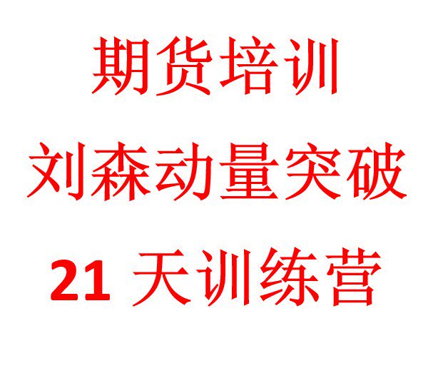 Liu Son 21 Days Training Camp Momentum Breakthrough Futures Training HD Video Course With Homework Answer-Taobao
