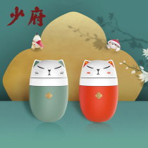 The Palace Palace Palace Culture Cat Dudu Tea Separation Water Cup Tea Cup Office with Cover