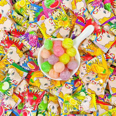 爆酸糖超酸柠檬糖果喜糖酸爽零食