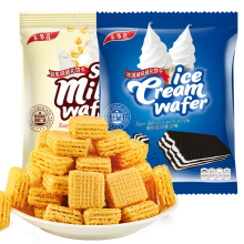 【拍六件】不多言冰淇淋豆乳威化饼干