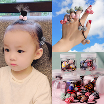 Tie hair rubber band baby tie small Tweetie Hairband children hair accessories Princess head rope girl Korean version cute does not hurt hair