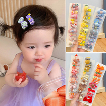 Girl Chopped Hair Clip Hair Small Clip Liu Sea Side Clips Unhurt Hair Baby Butterfly Knot Hair Accessories Baby Sweat Hair Clip