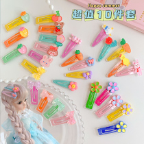 Child hairpin Female forehead Liu Haiclip Side clip Clip Cartoon Hairpin Clip Little Hair Clip Little Girl without injury Bb gripping head decoration