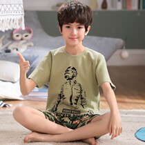 Fat childrens pajamas for boys and fat to increase summer thin boys