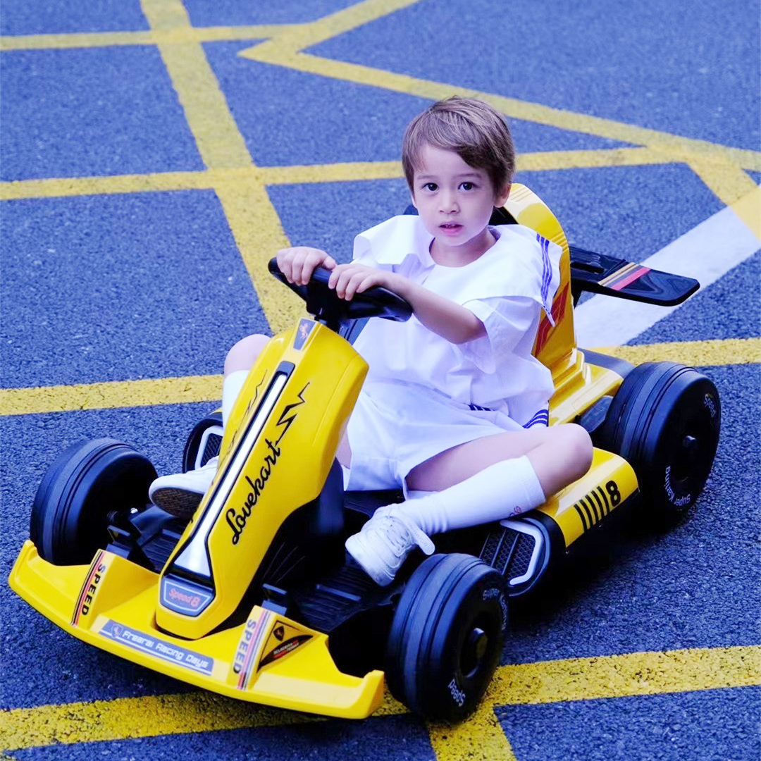 Number 8 Cardiner Drift car Children adult can sit adjustable charging four wheels big toy electric racing suit