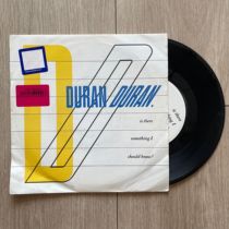 (7 inches) new wave duran duran duran is there something know? Vinyl LP
