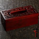 Vietnamese high-end rosewood tissue box living room paper box solid wood restaurant mahogany napkin paper box home use