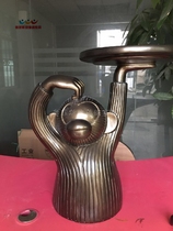 Orpheus fashion creative leisure ornament FRP decorative monkey ornament FRP furniture tray ornament