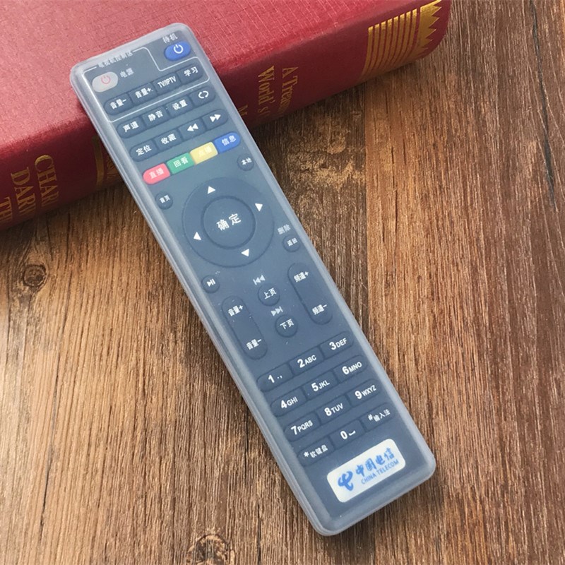 China Mobile Unicom Telecom Skyworth TV set-top box từ xa kiểm soát bảo vệ tay áo E8205 E910 E900 bìa - Bảo vệ bụi áo máy giặt