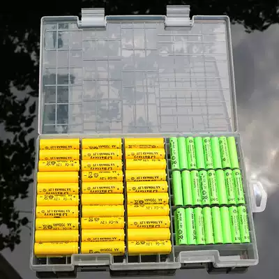 No 5 No 7 9V battery storage box No 5 No 7 Universal battery box Protection box Storage box Waterproof plastic box