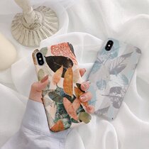 Seasonal leaves Apple 11 12ProMax for XsMax phone case iPhone78plus creative drop 6s