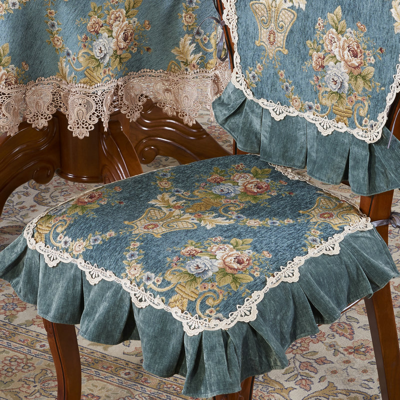 American chair cover simple classical tablecloth cloth tablecloth table flag European leather chair cushion cushion four seasons custom