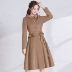 Mua 1 tặng 1 pháo hoa miễn phí hot mùa đông 2018 mới áo khoác nữ hàn quốc Trung bình và dài Coat