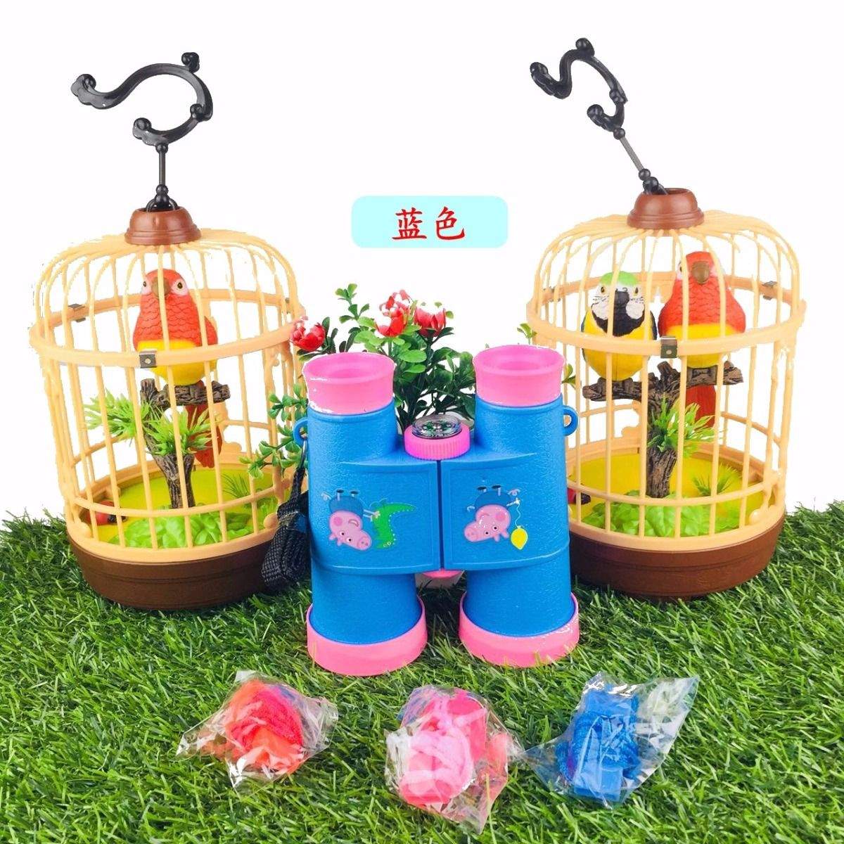 Kính viễn vọng trẻ em ngoài trời ống đôi đơn sắc HD Kính thiên văn đồ chơi Nam và nữ - Kính viễn vọng / Kính / Kính ngoài trời kính thiên văn celestron