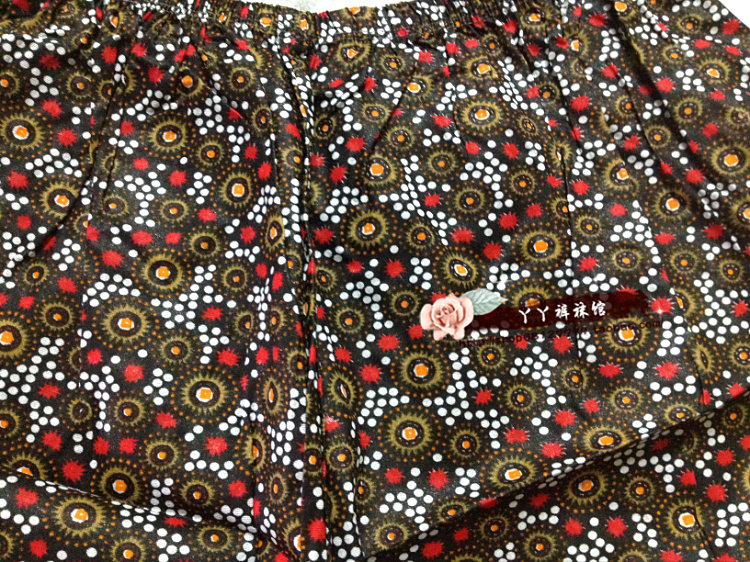 Slip personne âgée floral en coton - Ref 642150 Image 52