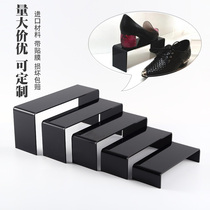  Black imported acrylic multi-function display stand Display stand Shoe bracket Cosmetics boutique jewelry props display