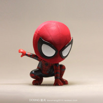 Genuine bulk cargo Q-version Spider magnet refrigerator sticker magnetic hand doll model toy ornaments