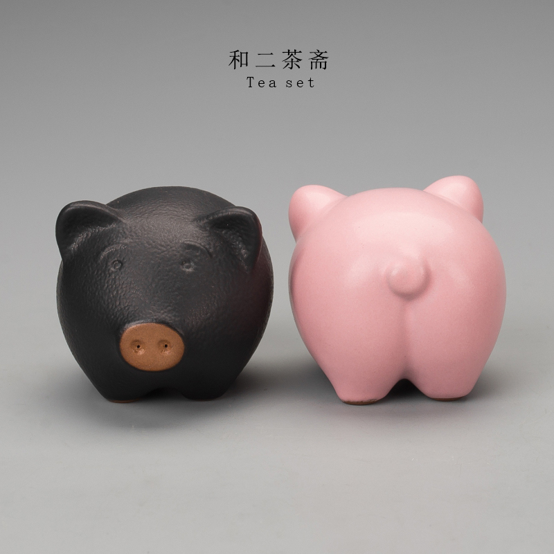 Tea pet water can raise ceramic individuality creative zen violet arenaceous lucky express piggy a Tea taking and small place