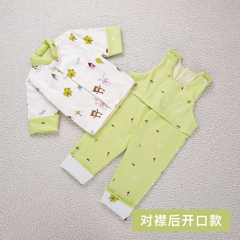 Baby handmade cotton-padded jacket infant cotton-padded jacket pure cotton autumn and winter thickened children's cotton-padded jacket piece cotton pants leather semi-finished products