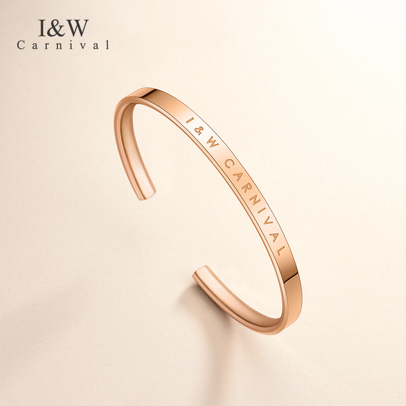IW brand bracelet gold bracelet ornament minimalist 100 lap fashion bracelet