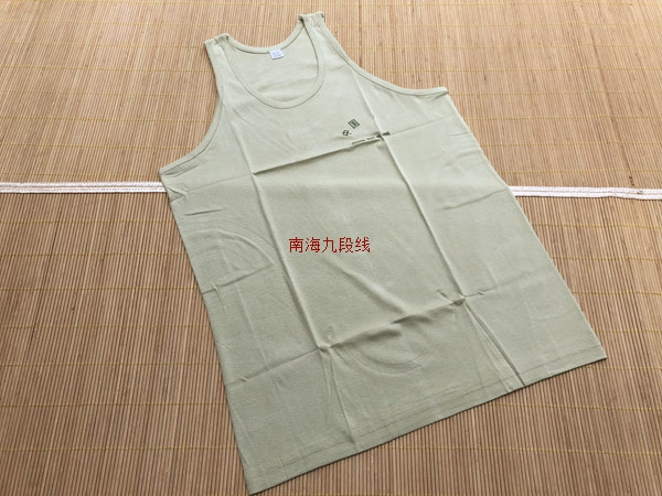 Stock Cross-bar Vest Bean Green Five Well Vest 87 Style Knitted Sweatshirt 65 Style Underwear 87 Vest