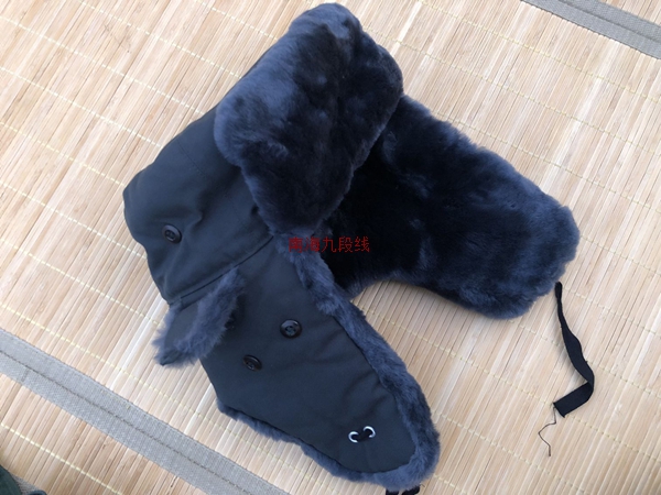 06 Leather cap Sheep sheared leather cap 06 Ground service cap 85 Leather cap flocked cap 05 Empty leather cap