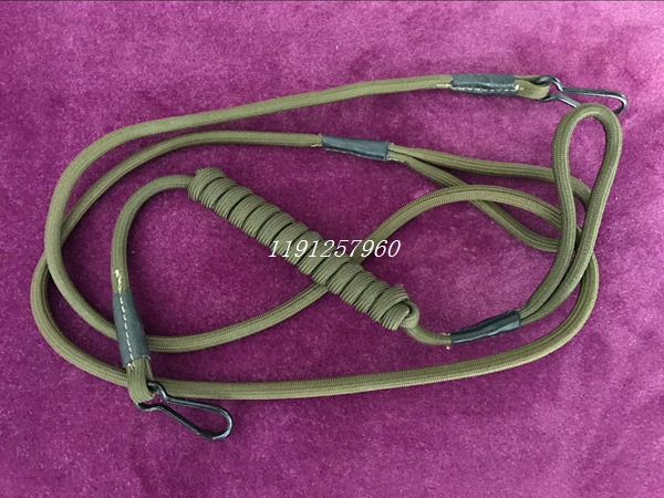 Stock old-fashioned snatched keychain keychain 55 style Yellow Green Snatched Rope Key Ring Nylon Key Button hanging buckle